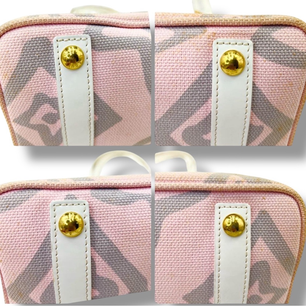 Louis Vuitton Tahitienne Cabas PM Rose Pink Tote Bag 2008 Cruise Collection - Picture 8 of 10